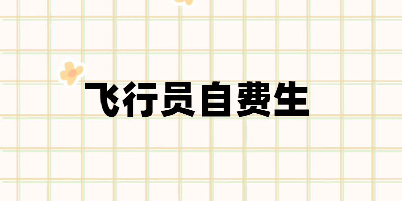 飛行員自費生是什么意思？